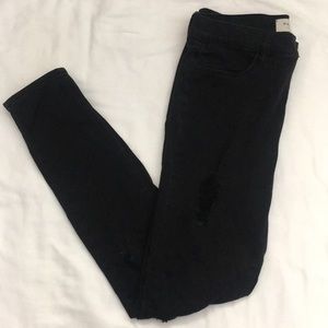 Black skinny jeans